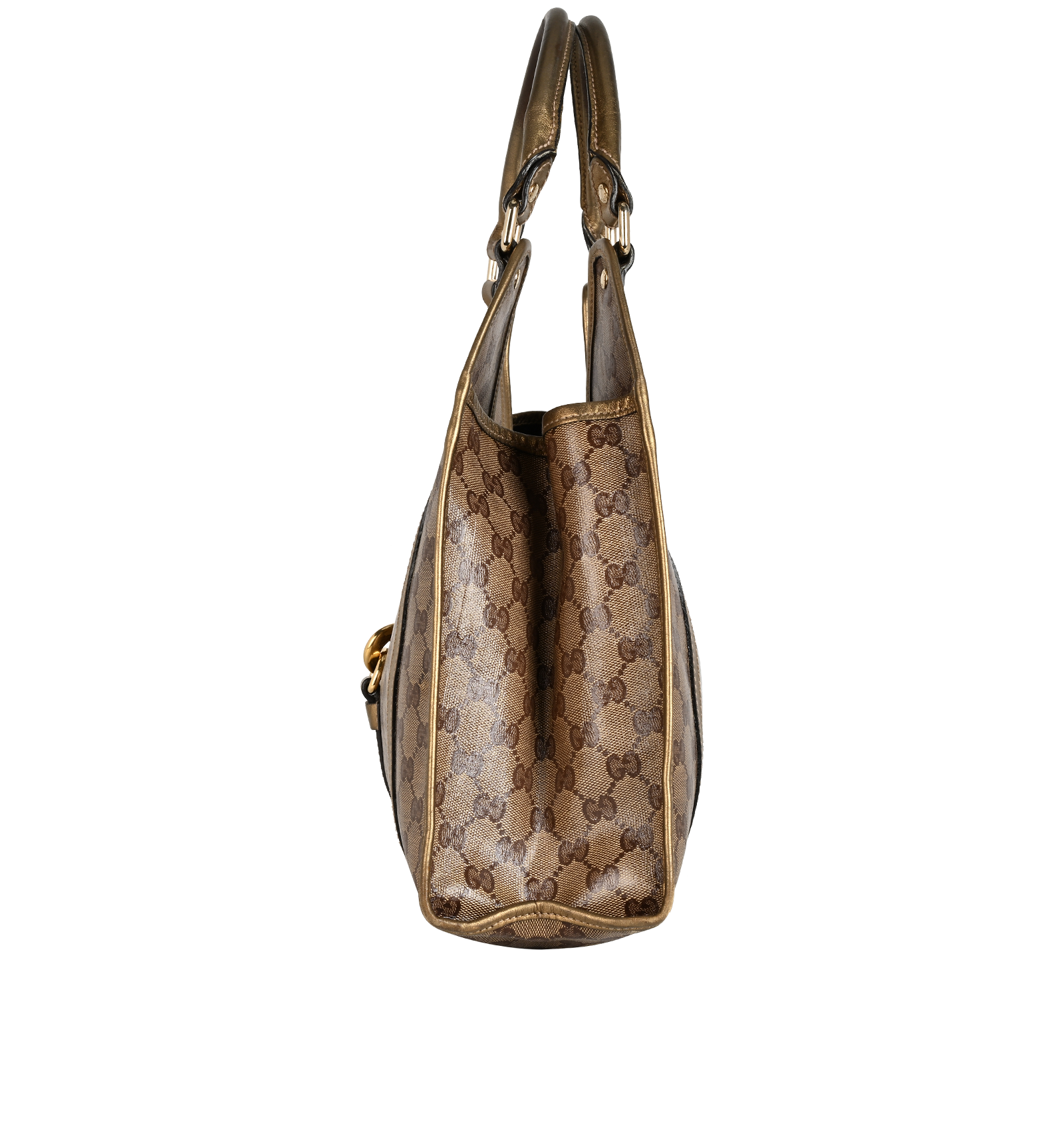 Abbey, &pound;260, Handbags, Gold, Canvas, Bottom view